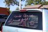 Several new students decorated their vehicles to show their enthusiasm for Union on Move In Day.  - Photo by Kristi McMurry