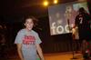 Union Focus Leader Megan Daniels entertains the Fall 2010 freshman class at their annual Focus Show. - Photo by Ebbie Davis