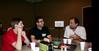 Hal Poe, Charles Colson professor of faith & culture, and Taylor Worley, assistant professor of Christian thought and tradition, answer questions about the Theology and Missions department at Dinner with your Department. - Photo by Deanna Santangelo