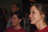 New students Ashton Taylor and Ashley Smith laugh as they enjoy the new student Open Mic hosted in Barefoots Joe. - Photo by Victoria Stargel