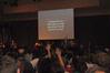 Students and parents sing praise in the evening worship service after Move In Day.   - Photo by Victoria Stargel
