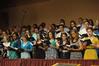 The 90 voice Union University Choir sings at the Fall Convocation service. - Photo by Morris Abernathy