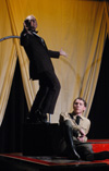 Ben Lancaster and Jeremy Parker in <i>Die Ratzel</i>. - Photo by Jim Veneman
