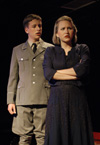 Nic Pfost and Allie Campbell in <i>Die Ratzel</i>. - Photo by Jim Veneman