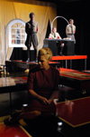 Emily Brown, Andy Morris, Jeremy Parker and Josh Wilkinson in <i>Die Ratzel</i>. - Photo by Jim Veneman