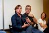 Paul Jackson, professor of Biblical studies, and his wife Janet talk about how God worked in their lives and gave them the opportunity to adopt their daughter, Hailey. - Photo by Deanna Santangelo