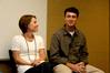Mark Campbell, head women's basketball coach, and his wife Molly talk about how they were able to adopt their son Kalyan from India at the Go Week: Reaching the Nations through Adoption. - Photo by Deanna Santangelo