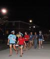 Zeta Tau Alpha's Ultimate Frisbee team participates in the Residence Life progressive snacking event.  - Photo by Victoria Stargel