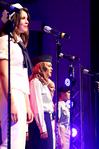 During All-Sing, the women of Chi Omega sing Independence Day songs to honor the men and women who serve our country. During the last song, the girls had those who have served or are serving stand up. - Photo by Deanna Santangelo