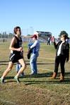 10/2/10 - Caleb Creel, freshman theology major, runs in a Bulldog cross country race.  - Deanna Santangelo