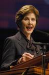 10/19/10 - Laura Bush, former first lady of the United States, speaks about her life at the White House for the 13th annual Scholarship Banquet.