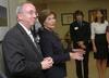 10/19/10 - Laura Bush, former first lady of the United States, speaks with students on Union's campus about their futures before the 13th annual Scholarship Banquet.