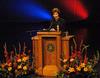 10/19/10 - Laura Bush, former first lady of the United States, speaks at Union University's 13th Annual Scholarship Banque. She delivered personal anecdotes and perspectives about her time in the White House.