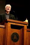 Dr. Ken Easley, professor of Biblical studies and director of the MCS Program at the Olford Center, speaks during chapel. - Photo by Deanna Santangelo