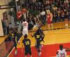 11/6/10 - Antoine Joseph dunks the ball in the homecoming game against Truett-McConnell College. The Bulldogs won the game 79-69.