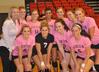 Union volleyball team hosted cancer awareness night. - Photo by Steven Aldridge