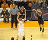 11/311/10 - Kayla Hudson makes a 3-point shot during the exhibition games against the UT Lady Vols. 