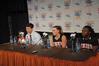 11/311/10 - Coach Mark Campbell, Kayla Hudson, and Lavanda Ross answer questions from the press after an exhibition game against the Lady Vols.