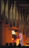 Gillian Weir, concert organist, performs for the Twenty-second Annual Carolyn Townsend McAfee Organ Concert. - Photo by Victoria Stargel