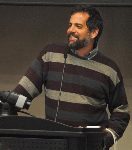 Craig Stewart, Executive Director The Warehouse Trust, Cape Town, South Africa, speaks on the "Role of the Church in Economic Inequality" at the Social Justice Symposium. 