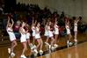 Cheerleaders pump up the crowd for the Lady Bulldogs during the game against Oklahoma Baptist University  for the first round of the 17th Annual Jackson Rotary Classic. - Photo by Deanna Santangelo