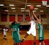 11/18/10 - Hope Adams goes for a lay-up during the first round of the 17th Annual Jackson Rotary Classic against Oklahoma Baptist University.