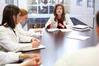 Kimberly Lindsey, assistant professor of pharmacy practice, has class in one of the small group rooms in Providence Hall.  - Photo by Kristi McMurry