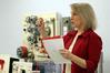 Jeanette Russ, professor of engineering, teaches class.  - Photo by Kristi McMurry