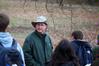 Andy Madison, associate professor of biology, takes a tour around the West TN Research & Education Center with students to observe various trees and their characteristics.  - Photo by Kristi McMurry