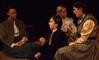 Natalie Schklar, Ethan Fant, Katelynn Cordell, and Kara Dukes play their roles in "The Winter's Tale," a Shakespeare play put on by the theater department. - Photo by Deanna Santangelo