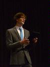 Dr. Greg Thornbury, vice president for spiritual life and dean of the school of theology and missions, speaks in chapel. - Photo by Ebbie Davis