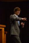 Dr. Greg Thornbury, vice president for spiritual life and dean of the school of theology and missions, speaks in chapel. - Photo by Ebbie Davis