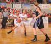 03/75/11 - LaTesa McLaughlin brings the ball down the court in game one of the NAIA National Championship. The Lady Bulldogs defeated Avila University to advance to the second round of the championship.