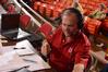 Voice of the Bulldogs Gerry Neese gives play by play for Union's game against the Avila University Eagles. - Photo by Morris Abernathy