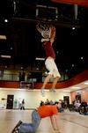 Students enjoy basketball activities during March Madness in the Bowld Commons.  - Photo by Ebbie Davis