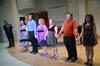 Music majors take a bow at the end of Opera Workshop, which presented performances of popular Broadway show tunes.  - Photo by Abigail Harris