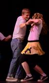 There and Back Again takes the audience "Back to the Future" in their large group performance at the 14th Annual Variety Show hosted by SAC at the Carl Perkins Civic Center. - Photo by Victoria Stargel