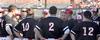 Union head coach Brent Fronabarger talks with team. - Photo by Uncredited