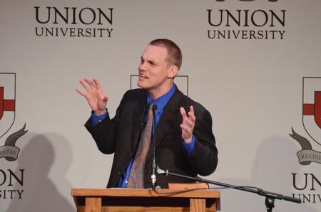 David Platt, pastor of The Church at Brook Hills in Birmingham, AL, speaks at the Read the Bible for Life Conference. 