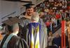 7/30/11 - Sean Blakley receives his Master of Business Administration diploma at Union's summer graduation ceremony. - Morris Abernathy