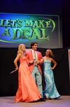 Jessica Douglas, Spencer Connatser, and Mckenzie Dorris host the annual SAC Game Show modeled after Let's Make a Deal. - Photo by Zac Calvert