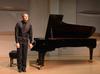David Dennis, professor of music, performs at his faculty recital in Hartley Hall. - Photo by Jacob Moore