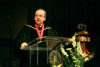 President David S. Dockery brings this year's convocation address entitled <i>The Union University Community: A Common Spirit, A Shared Purpose</i>. - Photo by Jim Veneman
