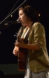 Musician Sam Robertson opens for folk-pop band Seryn in Barefoots Joe. - Photo by Jacob Moore
