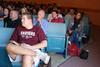 Will Miller, junior Biblical languages major, listens as Greg Thornbury, dean of the school of theology and missions and vice president for spiritual life, speaks on the life of Saul. - Photo by Anne Richoux