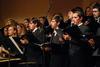 University Singers perform at the music department's concert for the KJV400 Festival: Legacy and Impact. - Photo by Anne Richoux