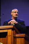 Poly Rouse, senior pastor of Hermitage Hills Baptist Church, speaks about using the tools God has given to us. - Photo by Zac Calvert