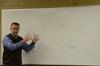Todd Brady, special assistant to the president for university relations, talks about the start of Life Groups during a Life Group leader event in the Bowld Student Commons.  - Photo by Anne Richoux