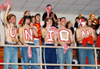 Union students came in full force to root the Bulldogs and Lady Bulldogs to wins at Lambuth University. - Photo by Kristen Hiller