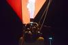Students enjoy free hot air balloon rides during Union Night, a part of Homecoming 2011.  - Photo by Zac Calvert